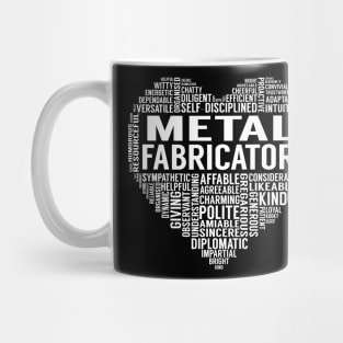 Metal Fabricator Heart Mug